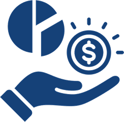 Financial growth concept illustration
